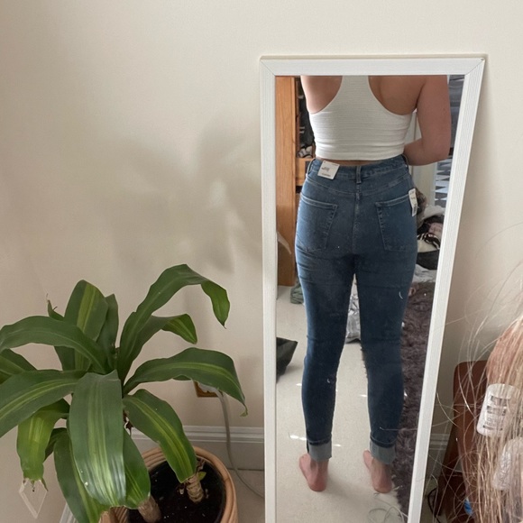High rise skinny jeans forever 21 NWT - Picture 3 of 5